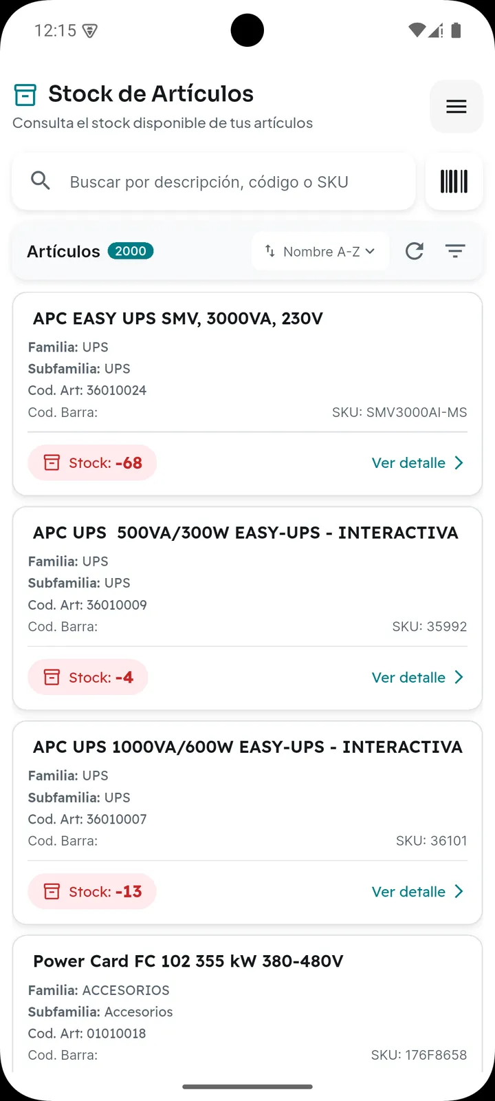 Captura de Inventario Móvil