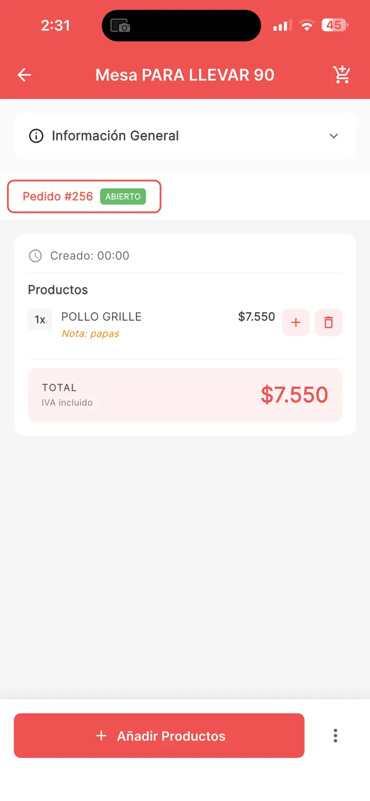 Captura de RestoFud