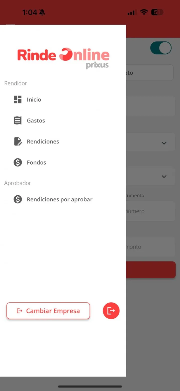 Captura de Rinde Online